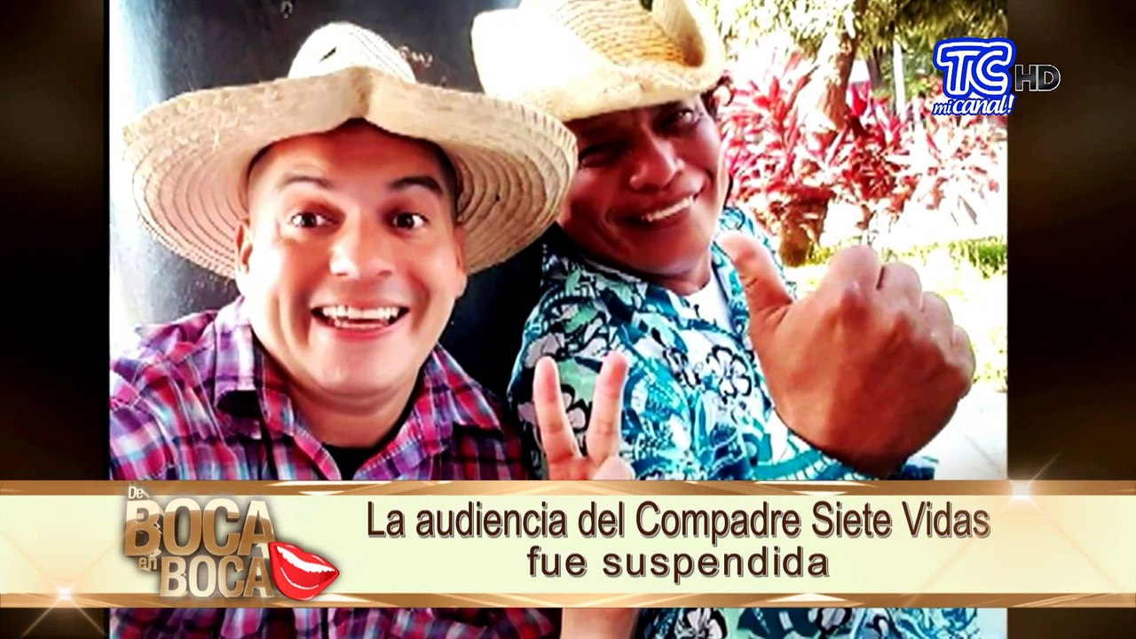 La audiencia del “Compadre Siete Vidas” se suspendió
