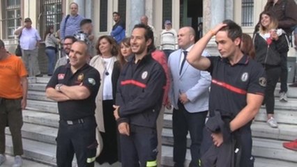 Bomberos sevillanos respiran con alivio al ser declarados inocentes en Grecia