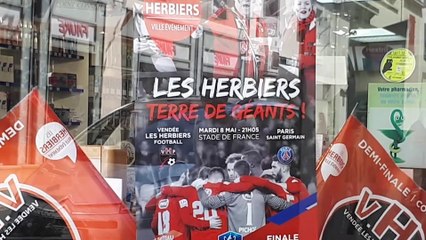 Les Herbiers avant la finale