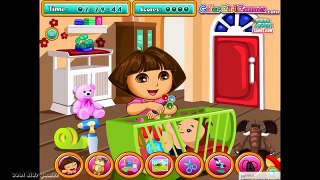 Dora Babysitter Slacking - Dora the Explorer Full Episodes - Full Cartoon Game Episode for Kids