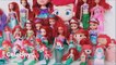 Huge Disney Princess Dolls Collection - Part 1 Ariel, Aurora, Cinderella, Jasmine, Mulan, Merida