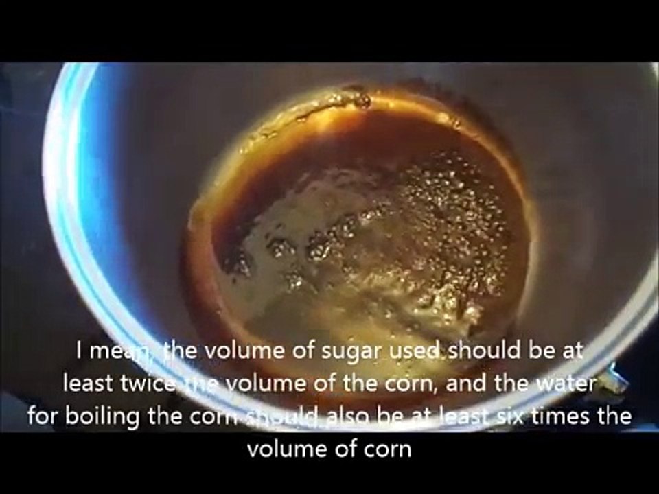 How To Prepare Asaana (Caramelized corn drink)
