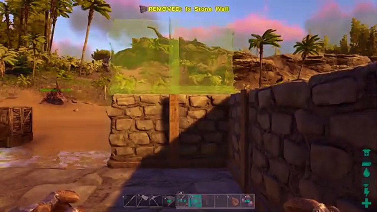 HOW TO build a mobile TAMING PEN/BASE/TRANSPORTER raft - Ark Survival Evolved Xbox One - Kamz 25