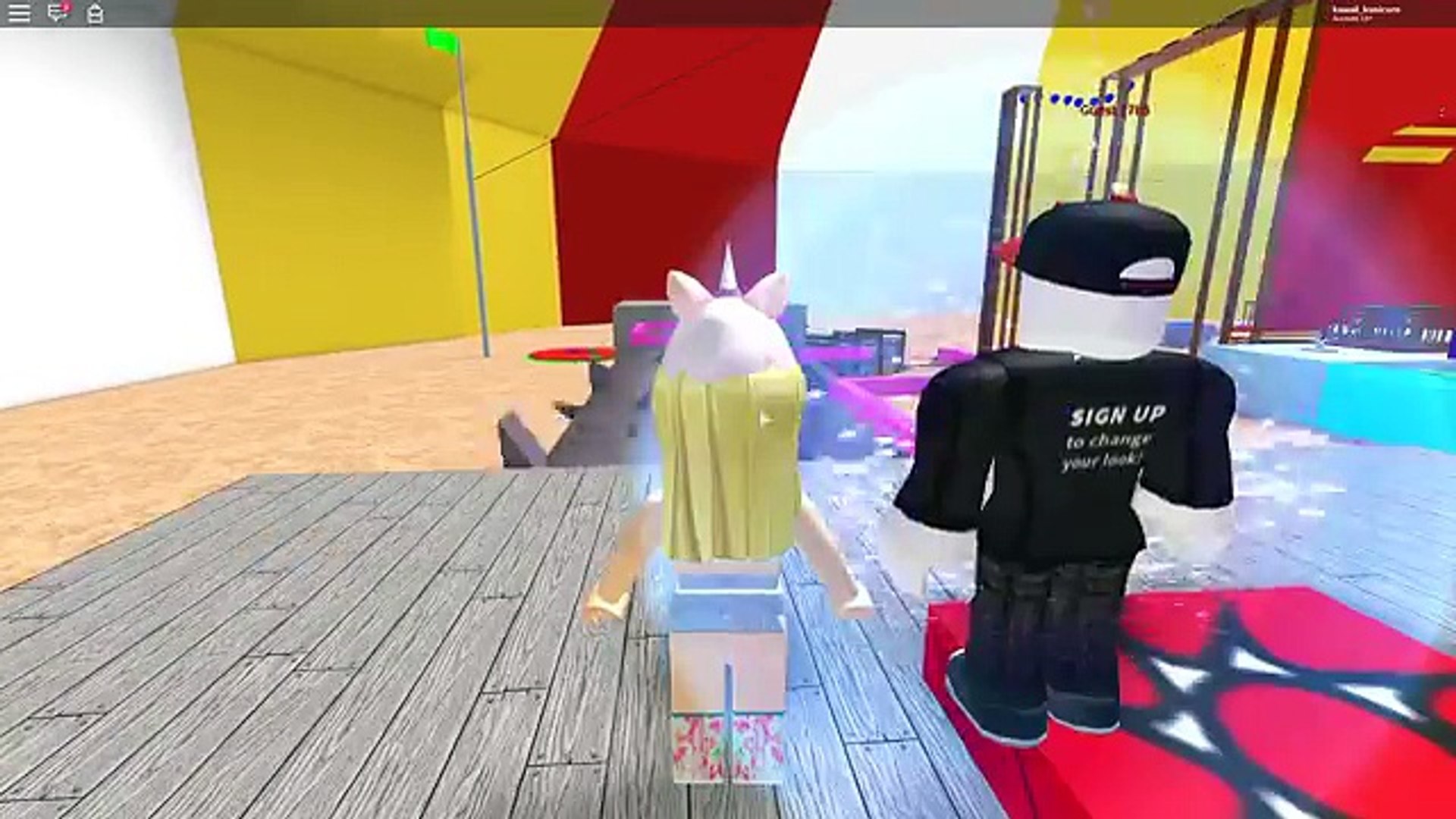 Roblox Escape The Circus Obby Video Dailymotion - escape giant youtube obby roblox
