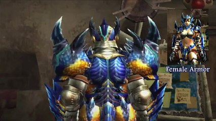 Monster Hunter Generations: Grimclaw Tigrex Armor Overview