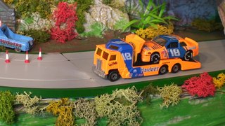 Toy Truck Race Transporters Nascar Series 2