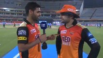 IPL 2018 : Bhuvneshwar kumar makes a Special Request to Rashid khan | वनइंडिया हिंदी