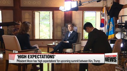 President Moon speaks about North Korea ahead of Tokyo trip