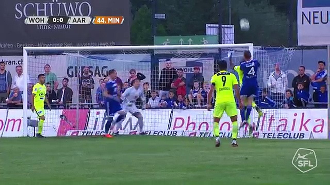 Wohlen 1:3 Aarau (Switzerland. Challenge League. 7 May 2018)
