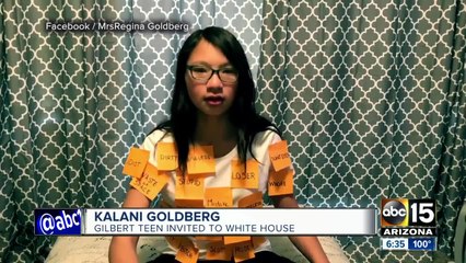 First lady praises Valley teen at White House event