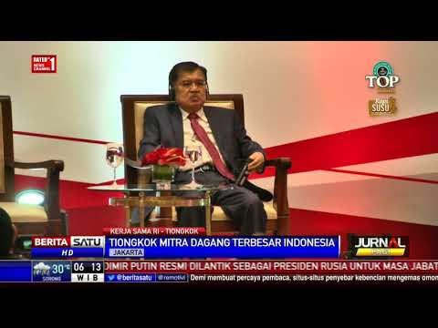 Kerja Sama RI-Tiongkok Makin Erat