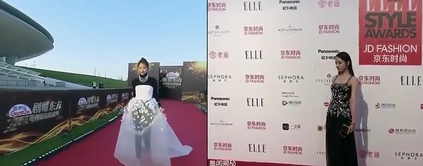 Quan Hiểu Đồng - Địch Lệ Nhiệt Ba đi thảm đỏ