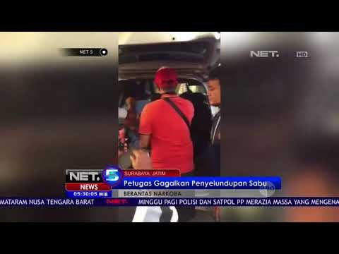 Petugas Gagalkan Penyelundupan Sabu - NET 5