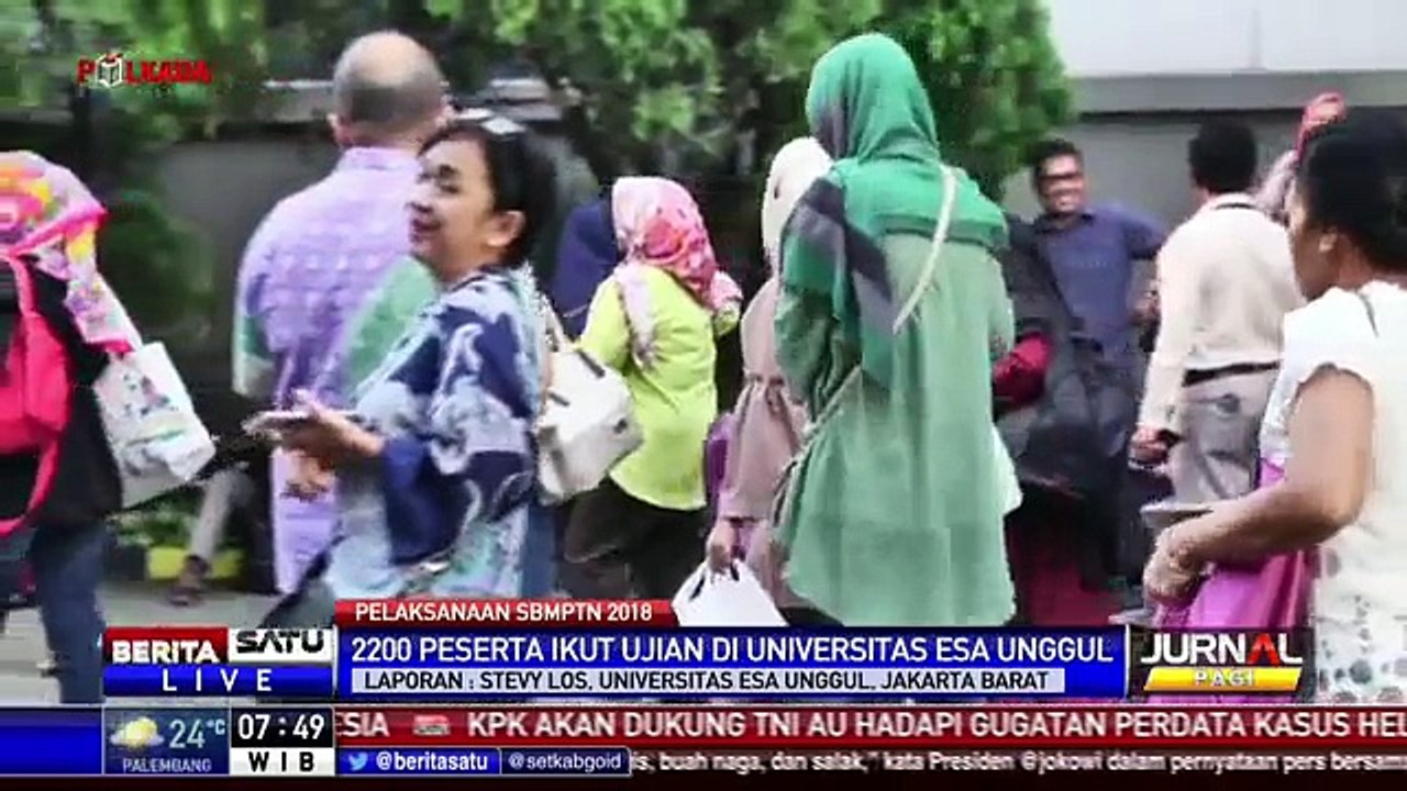 Hari Ini SBMPTN 2018 Digelar Serentak di Seluruh Indonesia