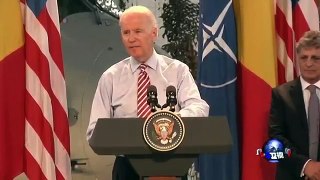 美国副总统在罗马尼亚谴责俄罗斯的行动