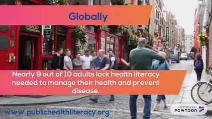 Public Health Literacy