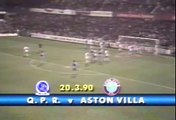 Queens Park Rangers - Aston Villa 20-03-1990 Division One
