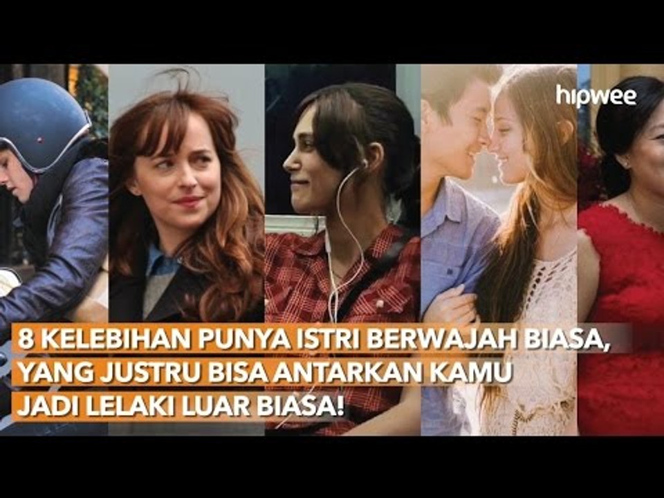 8 Kelebihan Punya Istri Berwajah Biasa