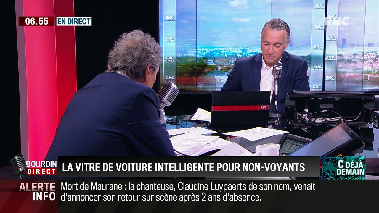 La chronique de Frédéric Simottel: La vitre de voiture intelligente pour non-voyants - 08/05
