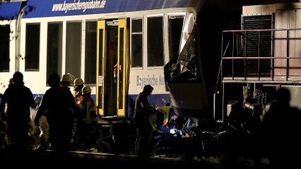 Accident ferroviaire près de Munich