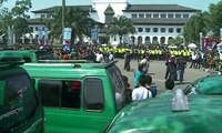 Ribuan Supir Angkot Bandung Mogok Massal