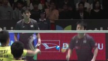 Kevin Sanjaya - Markus Fernaldi vs Takuto Inoue- Yuki Kaneko - Highlights - Japan Open 2017 Finals
