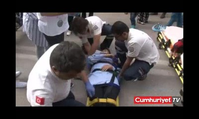 Gözyaşlarına boğuldu! Korktuğu şey başına geldi