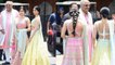 Sonam Kapoor Wedding: Jhanvi Kapoor - Khushi Kapoor REACHES venue with Boney Kapoor | FilmiBeat