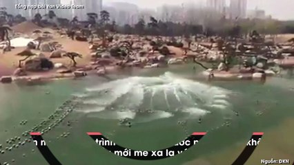 Màn trình diễn nhạc nước giữa lòng đại dương "thôi miên" hàng triệu trái tim vì quá đẹp