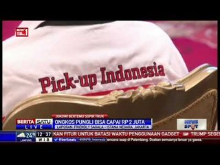 Presiden Jokowi Dengar Keluhan Sopir Truk Barang Terkait Pungli dan Premanisme