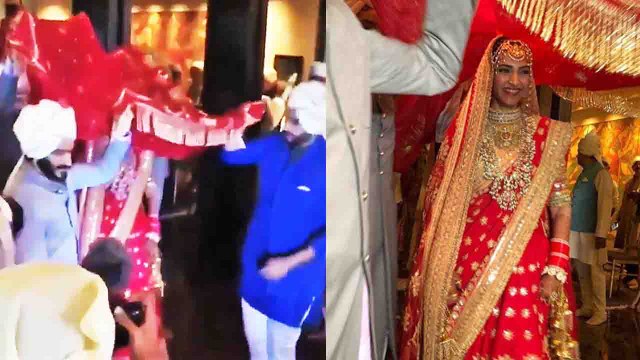 Sonam Kapoor Wedding: Sonam's ENTRY in Mandap with Arjun Kapoor ; Watch Video| FilmiBeat