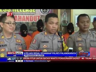 6 Tersangka Begal Palangkaraya Ditangkap