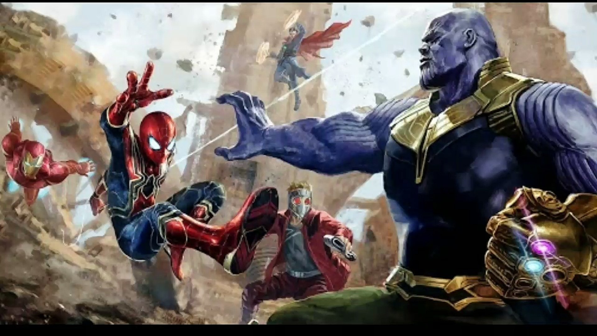 Avengers vs Thanos| Avengers infinity war Titan battle scene part 2| Hindi|  - video Dailymotion