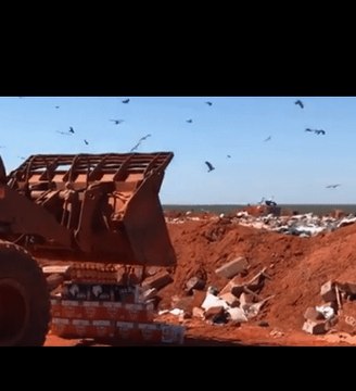 Illegal Alcohol Seized by Police and Destroyed Using Bulldozer