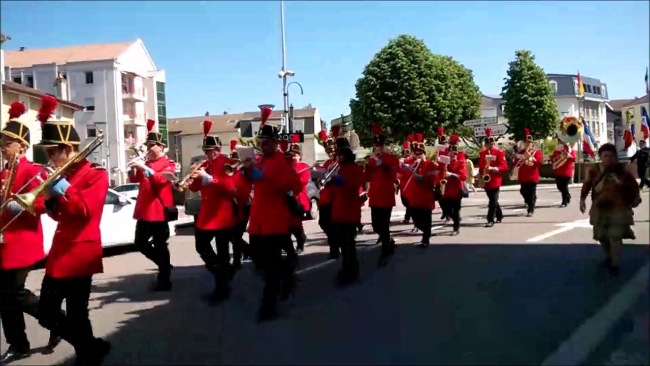 Cérémonie de commémoration du 8 mai 1945 à Vittel