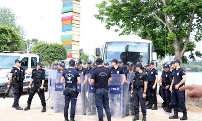 Adana'da 'bici bici' gerginliği