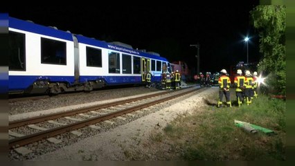 Dos muertos tras colisión de trenes en Alemania