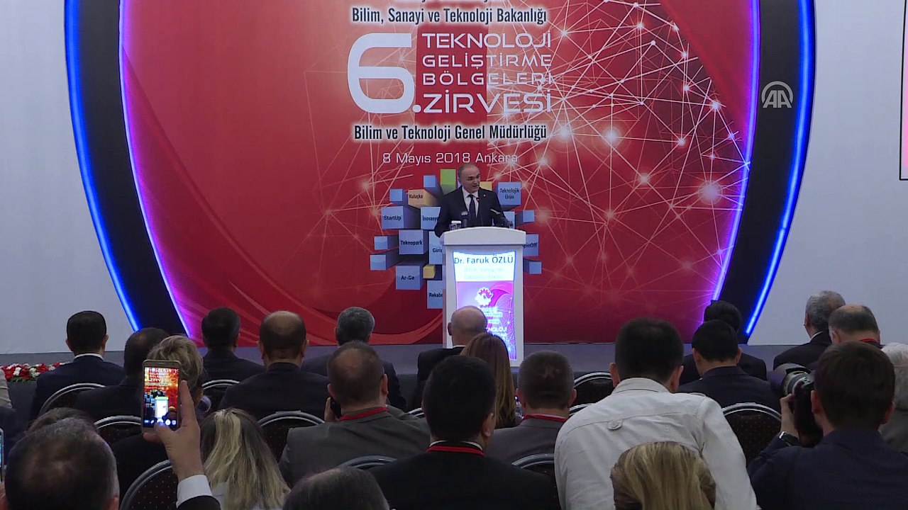 Bakan Özlü: 'Yılın ilk 3 ayında, 8 teknoloji geliştirme bölgesinin kuruluşunu ilan ettik' - ANKARA