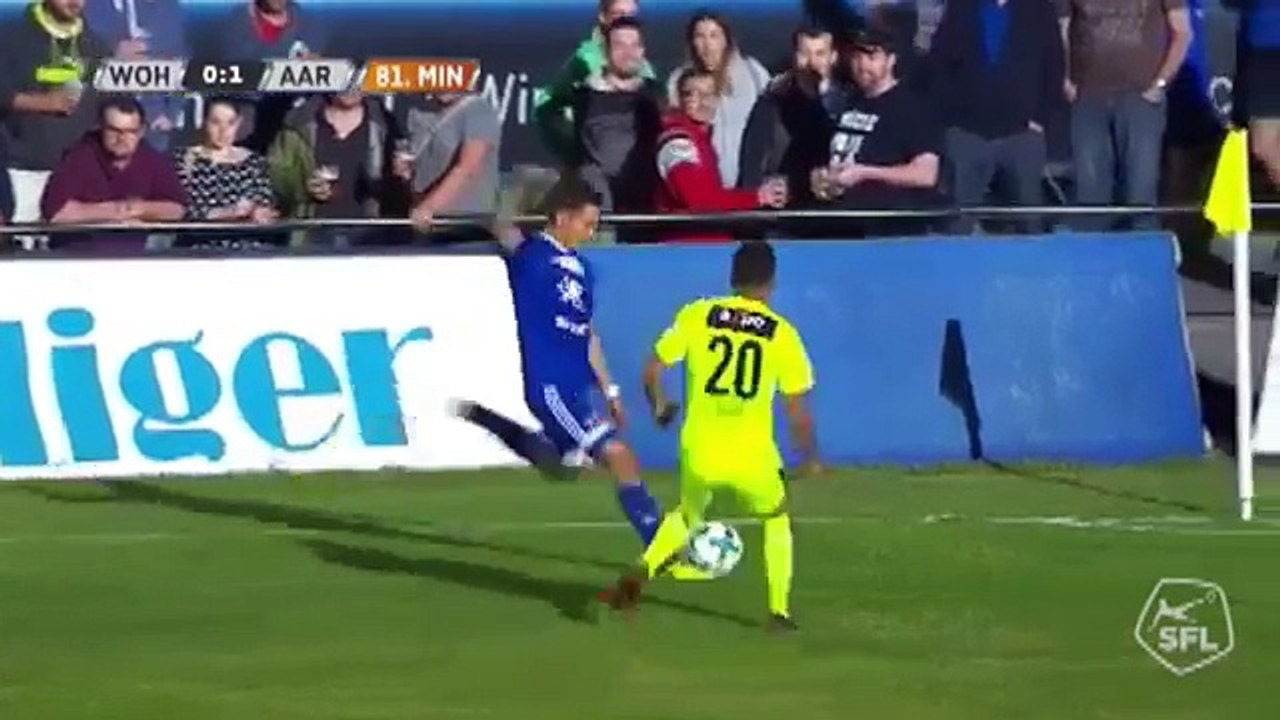 Wohlen 1:1 Aarau (Switzerland. Challenge League. 7 May 2018)