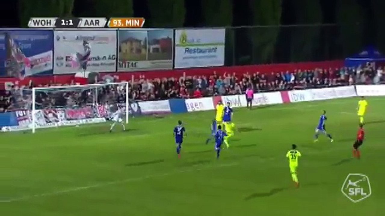 Wohlen 1:2 Aarau (Switzerland. Challenge League. 7 May 2018)