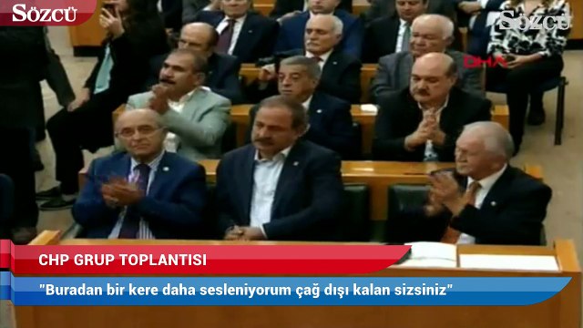 Kılıçdaroğlu: 'Buradan bir kere daha sesleniyorum çağ dışı kalan sizsiniz'