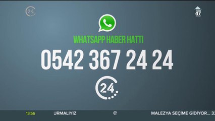 24 TV Whatsapp haber hattı