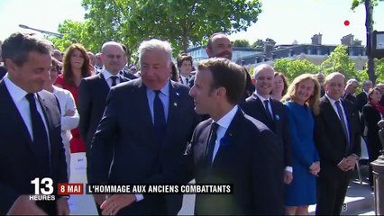 8-Mai : Emmanuel Macron rend hommage aux anciens combattants