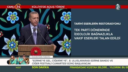 Külliye'de açılış töreni