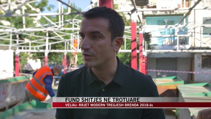 Fund shitjes në trotuare - News, Lajme - Vizion Plus