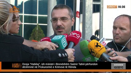 Saimir Tahiri deklarate pas deshmise ne Prokurori