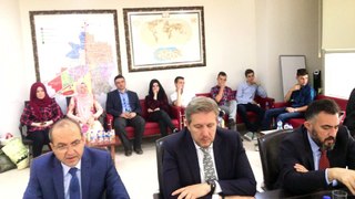 Bosna Hersek Medrese Öğrencileri Akhisar Belediye Başkanı Salih Hızlı ziyareti