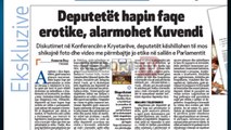 Report TV - Ekskluzive/Deputetët hapin faqe erotike, alarmohet Kuvendi