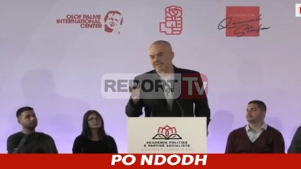 Report TV - Akademia Politike e PS,Rama: Do realizojmë qëllimet tona