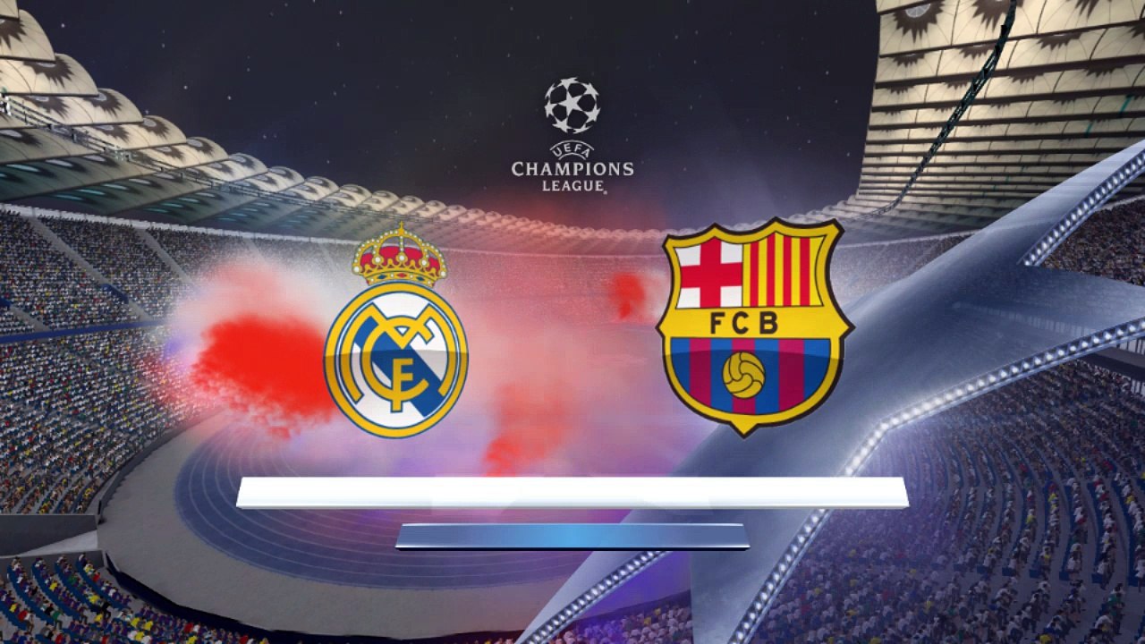 Pes 2018 Real Madrid vs Barcellona - Gameplay